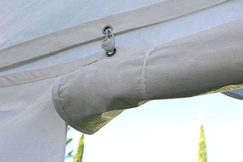 Solycarpa Carpa para Camping | Cenador Exterior Resistente con Ventanas, Impermeable. Alta Funcionalidad Económica | Ideal para Jardín, Eventos, Bodas, Feria, Restaurante y Terraza | 12 x 5 Metros - imagen 8