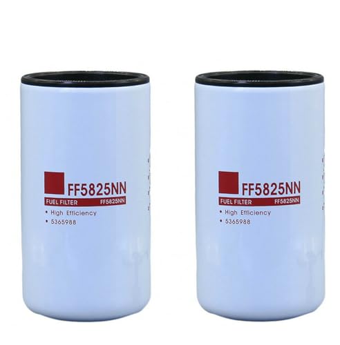 FF5825NN-2 Fuel Filter Fit For Cummins ISX11.9 ISX15.0 QSX11.9 X15 Engines Fit For Freightliner OE FF5825NN 5599456 5365988 DBF6776 BF46129 WF10515 (set of 2)