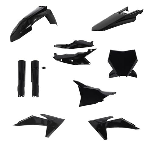 Acerbis Full Plastic Kit – Compatible with KTM SX/XC – black
