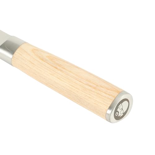 Image of Babish 8-Inch Chef Knife - High-Carbon 1.4116 German Steel Kitchen Knife with Light Pakka Wood Handle, Full-Tang Razor Sharp Chef's Blade for Chopping, Slicing, Dicing & Everyday Prep