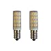 Welsun E14 12v LED Bulbs 24V AC/DC 5W 63LED 4014, 400-450 Lumen. Dimmable, for Solar-Powered Cemetery Signal Light, Boat, RV Camper Marine 2-Pack (Color : Warm White)