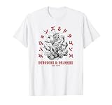 Dungeons & Dragons Japanese Font Est. 1974 Beholder Fight Tシャツ