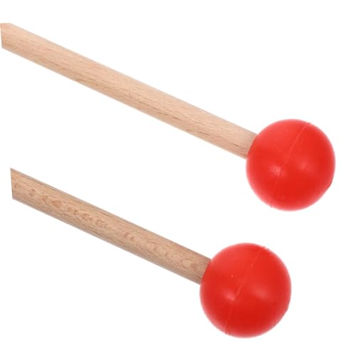 Set Levemolo de Baquetas para Estudiantes con Soporte, Agarre Cómodo y Diseño Duradero para Tambores de Lengüeta, Marimba y Xilófono miniatura 3