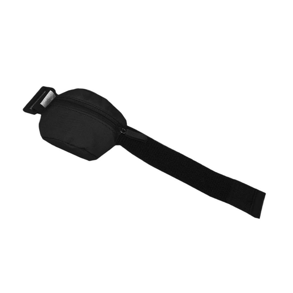 Oshhni Bracelet de Bracelet Sportif pour Les Hommes Portefeuille de Poignet étanche avec Fermeture éclair pour Le Cyclisme de Fitness, Noir