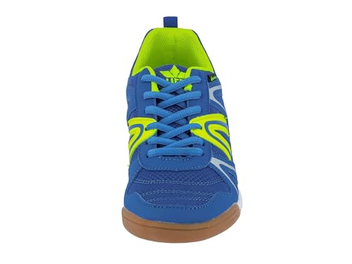 Lico Herren Fit Indoor Hallenturnschuh, Blau Lemon, 44 EU