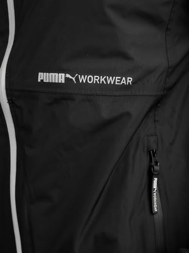 PUMA Workwear Mens Jacket - Durable All-Weather Lightweight Waterproof Mens Rain Jacket for Outdoor Work and Construction4