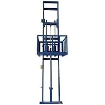 Electric Lift Table Guide Rail Electric Elevator, Small Lifting Platform, Warehouse, Dock, Basement, Simple Elevator Hydraulic Lift Platform