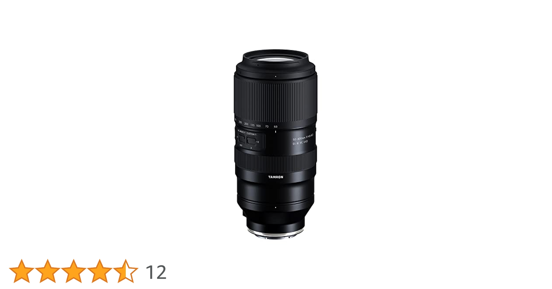 Amazon.co.jp: Tamron 50-400mm F/4.5-6.3 Di IIIVXDレンズ