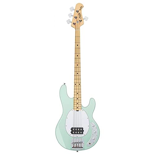 Sterling by Music Man StingRay Ray4 Bass Guitar in Mint Green
