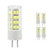 Produktbild Gy6.35 led,G6.35 led leuchtmittel,Gy6.35 led glühbirnen,Led star special pin Gy6.35,Bi-Pin Sockel,3W AC/DC 12V nicht dimmbar weiß 6000K,Kann 25-30Watt Halogen Bulb ersetzen(5 Stücke),seami