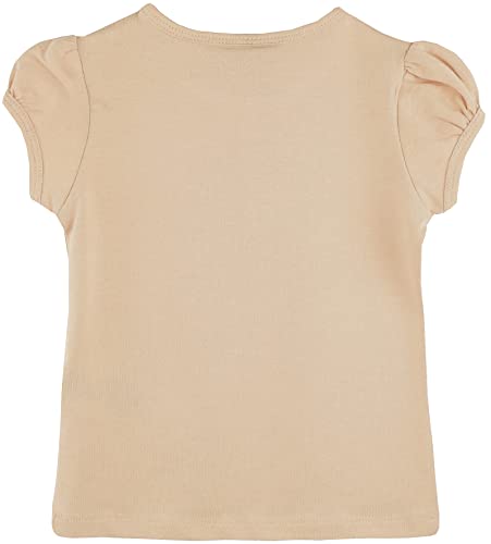 Image of Lilax Girls Short Puff Sleeve Cotton T-Shirt, Toddler & Little Girls Top | 95% Cotton Puff Sleeve Tee; Crewneck, Short Sleeve; Toddler & Girls Sizes 2T-12; for School, Play & Everyday; Machine Wash