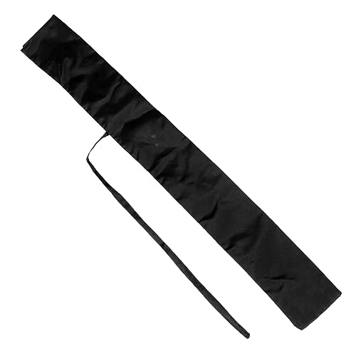 Abaodam Japanese Sword Bag Black Bamboo Sword Case White 135cm Sword Storage Bag Chinese Wooden Sword
