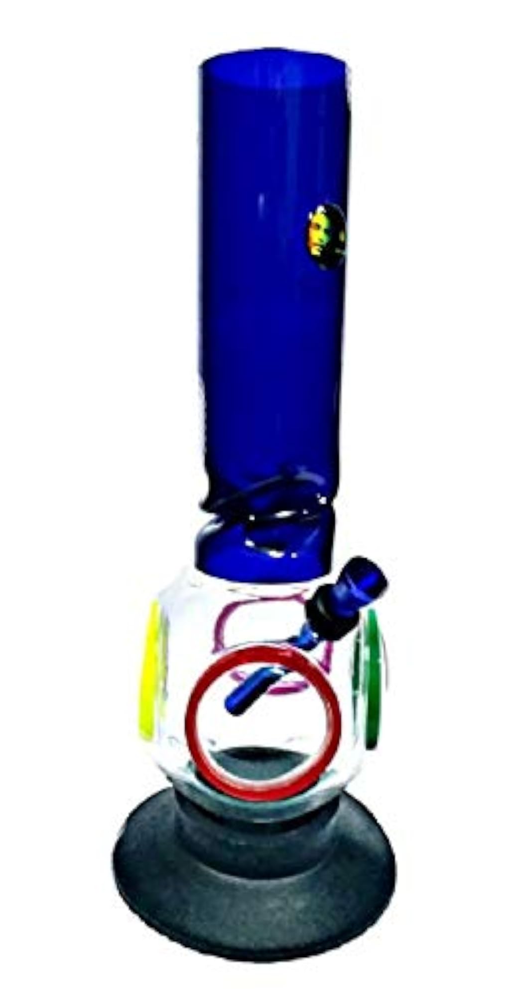 2019 Acrylic Bong Marble Chip, 12 Inch
