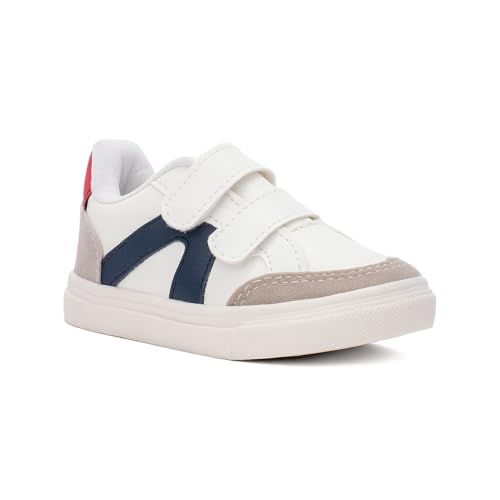 Tenis Casual Infantil Funfy Menino 3475 (Branco, BR, Criança de 4 a 8 anos, Numérico, 27)
