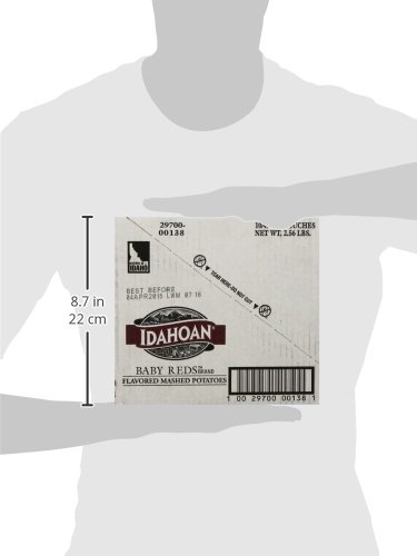 Idahoan Instant Mashed Potatoes, 4.09 Ounce (Pack of 10)