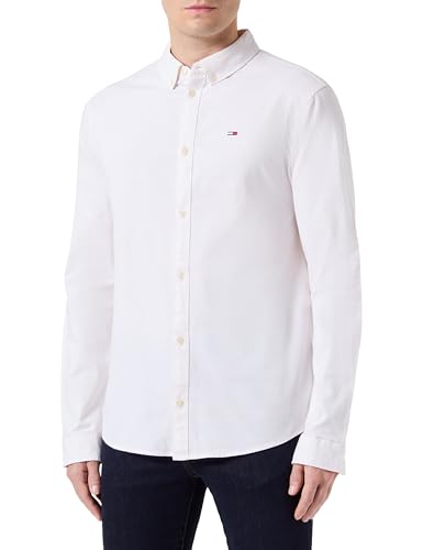 Chemise Tommy Jeans homme slim fit en coton respirant et confortable