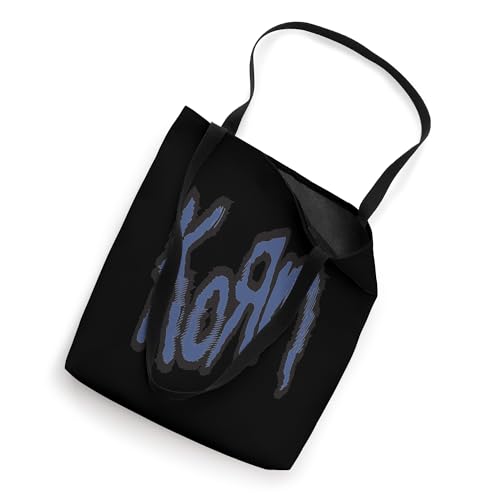 Bolso Tote con logo azul Korn miniatura 2