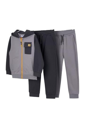 Mayoral Two piece tracksuit for Boys Grey