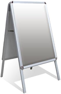 A2 A-Board Pavement Sign Double Sided Poster Holder Outdoors