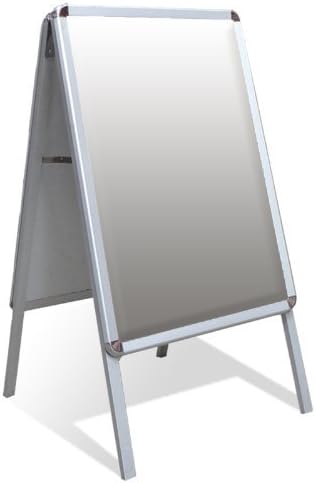 A2 A-Board Pavement Sign Double Sided Poster Holder Outdoors