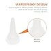 POPETPOP 40 Pack Silicone Pet Nursing Nipples, Cat Pacifiers Replacement for Kitten, Puppy, Bunny and Small Animals Milk Feeding, Pet Feeder Nipples (Pointed)