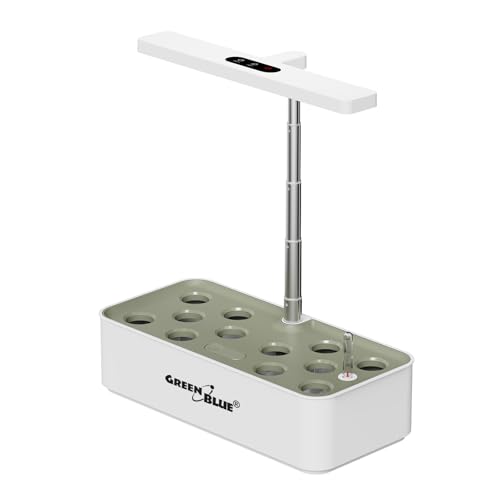 Miniatura 8 de Greenblue Gb133 Maceta Inteligente Smart 12 Plantas 4 L Cultivo Automático Pantalla Táctil Iluminación Ajustable 55-315 Mm