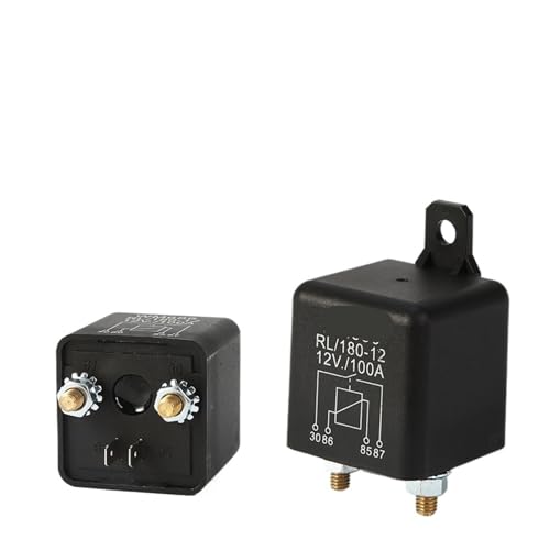 Relé 12V 100A para evitar la descarga de batería en caravanas e interruptor WS180 2