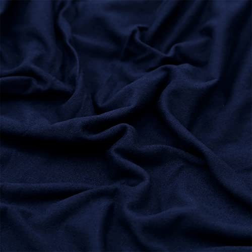 Club Chair Slipcover, Stretch Tub Chair Cover With Elastic Bottom, Jacquard Spandex Club Chair Covers, Universal Fabric Armchair Slipcover 1-Piece Couch Cover For Bar Counter Living Room (Navy) #TOP5