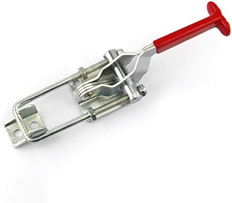Adjustable Latch Toggle Clamp 1Pcs 100kg 180kg 300kg Universal Quick Metal Hand Tool for Machine Operation 431 40341(10 Pcs 431-100)