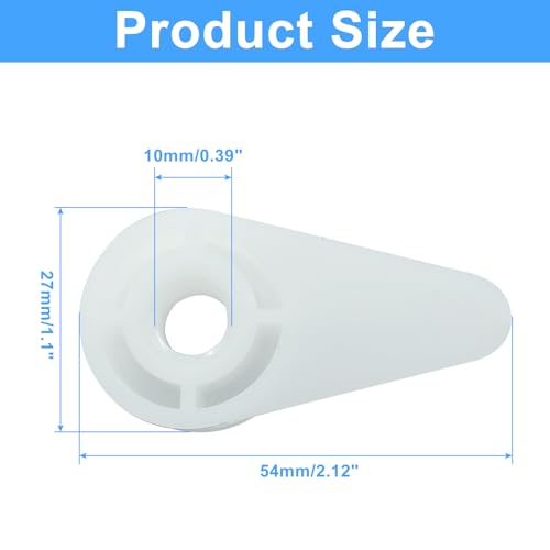 PHITUODA 4 peças de porca de filtro 73316, substituição de porca de filtro de vácuo para Craftsman R