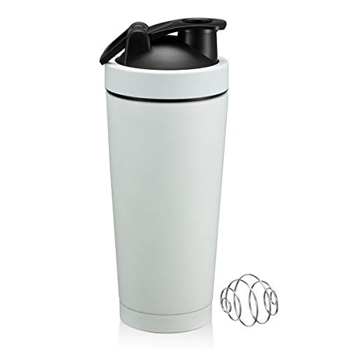 MEWAY Stainless Steel Insulated Protein Shaker Bottle/Drink Shaker/Protein Shaker Cup/Shake Mixer Bottle/Protein Mixes/Water
