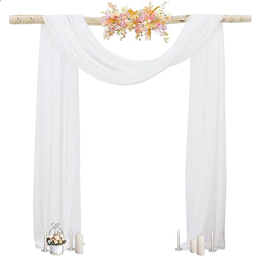 Voilage mousseline vert émeraude rideau arche mariage