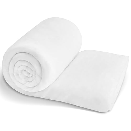 Dacron Polyester Cushions Wrap for Foam Padding Batting for Upholstery Quilt Batting by the Roll 200 GSM Upholstery Batting Medium Thick Upholstery Batting Cushions & DIY -48 inch * 59 Inch.