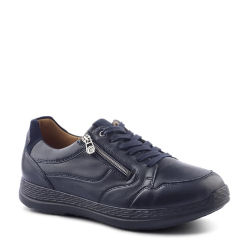 Ganter Men's Karl-Ludwig-k/L Trainers, Blue, 48 EU 3X-Weit