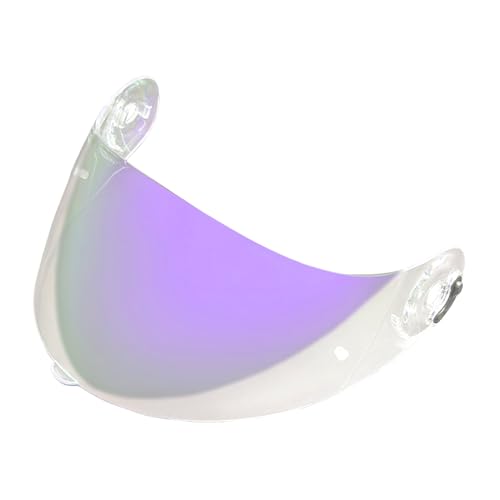 ZQIYDYPX803 Helmet Visor Replacement,UV Protection Helmet Face Shield Compatible with Nolan Xlite X803 X803RS X802RR (Revo Clear Purple)