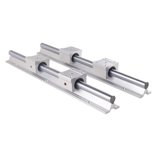 Riel guía lineal SBR12 y bloques de rodamiento lineales 2
