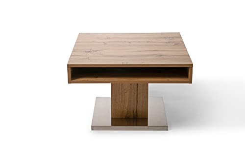 M2 Kollektion Couchtisch Mailand in Eiche Dekor, B/H/T = 75x45x75cm – Bild 4