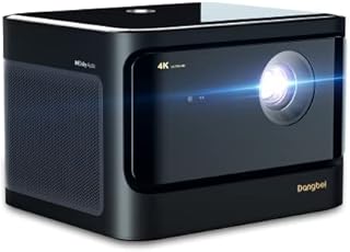 Dangbei Mars Pro 4K Projector, 3200 ANSI Lumens Laser DLP Projector with Android 4GB+128G, 2*10W HiFi Speakers, Auto Keystone Auto Focus HDR10+ Home Theater