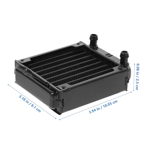 Radiador refrigeración líquida PC disipador aluminio CPU 2