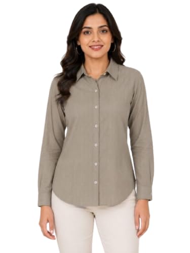 Image of Lerika Women Full Sleeve Stylish Western Official Formal Shirts Regular fit Shirts for Women
