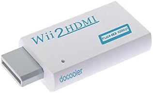 LIMTECH 2014 version real 1080P Wii To HDMI Converter Adapter + High Speed HDMI Cable, 6.5 Feet