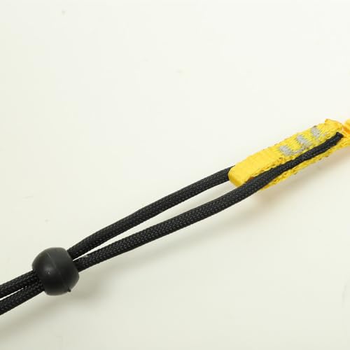 Image of Tool Lanyard with Single Carabiner and Adjustable Loop End, Maximum Weight Limit 10KG / 22.05lb, Anti-loss, Elastic Sling, Tool Anti-Fall Retractable, Hanging Buckle