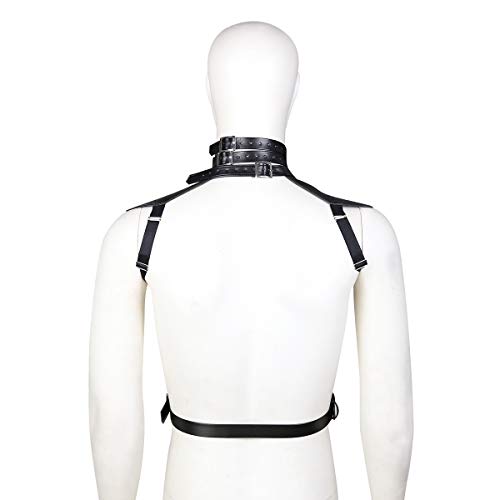 Women Punk Waist Belt Leather Harness Women Punk Leather Harness Body Chest Straps Skinny Body Adjustable Belts Gothic Clothing Ladies' star leather3
