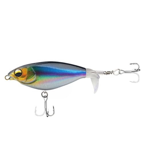 Isca artificial peças com estojo ou unidade avulsa cauda giratória hélice pesca Tucunaré, traíra(UMA UNIDADE NA COR: B)