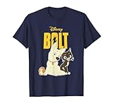 Disney Bolt Mittens & Rhino Best Friend Group Poster T-Shirt