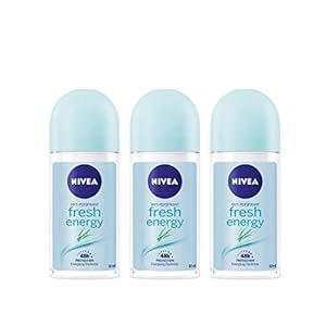 Nivea Deo Roll on 50ml. (Pack of 3)...