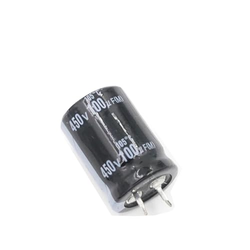 Condensateurs électrolytiques 450V 100uF 100MFD en aluminium 22x30mm