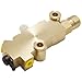 Aynaxcol 172-1353 Proportioning Valve Disc/Drum Disc Front Drum Rear Brake, Brass Brake Proportioning Valve With Connector, Replacement for GM Classic Car and Truck