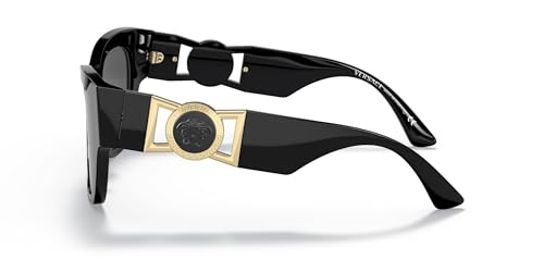 Versace Woman Sunglasses Transparent Brown Gradient Beige Frame, Brown Gradient Lenses, 52MM2