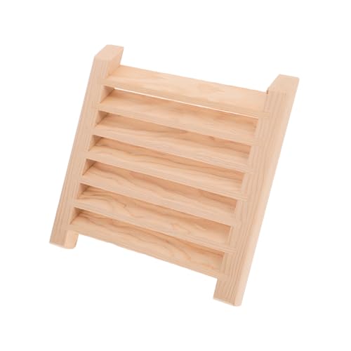 Veemoon Rejilla de Ventilación de Madera para Sala de Sauna Panel para Eliminar Humedad y Olores Mejora Circulación Aire Fácil Instalación Accesorio para Sala Vapor